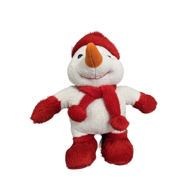 Vintage Kings Plush snowman 2002 white red carrot nose  15inch - Picture 6 of 10